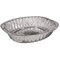 Handi-Foil 14.43 in. x 3.12 in. x 17.68 in. 272 oz. Giant Rack Aluminum Roaster Pan - Silver (100/Carton)